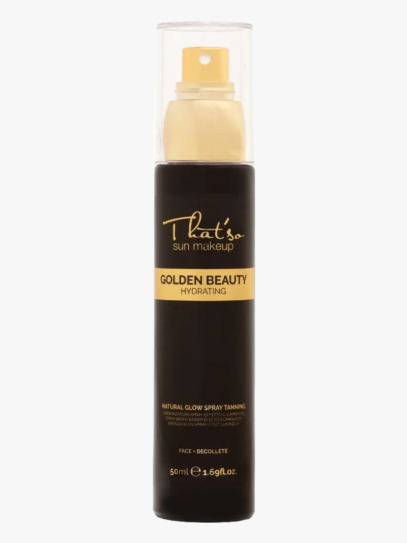 GOLDEN BEAUTY Savaiminio įdegio purškiklis VEIDUI ir DEKOLTE