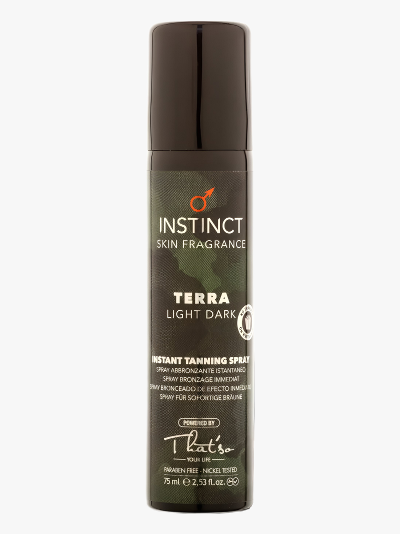 MAN INSTINCT TERRA – LIGHT DARK savaiminio įdegio purškiklis