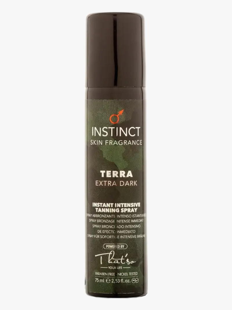 MAN INSTINCT TERRA – EXTRA DARK savaiminio įdegio purškiklis