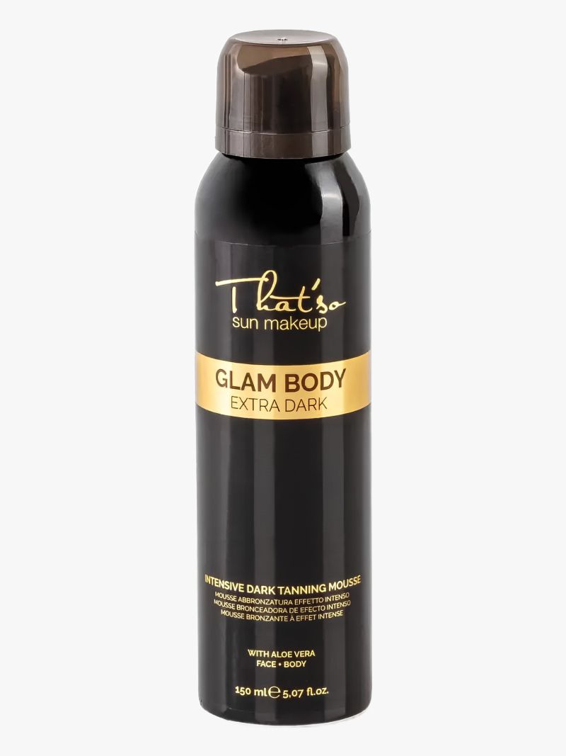 Savaiminio įdegio putos GLAM BODY MOUSSE EXTRA DARK